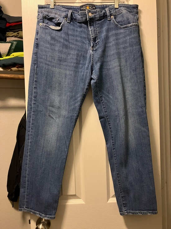 Lucky Brand Denim - Lucky Brand Women's Straight Jeans in Light Blue Wash